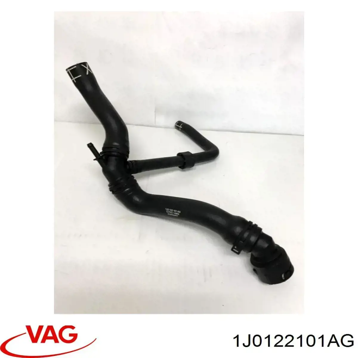 Compre 1J0122101AG VAG Mangueira (cano derivado) do radiador de esfriamento superior