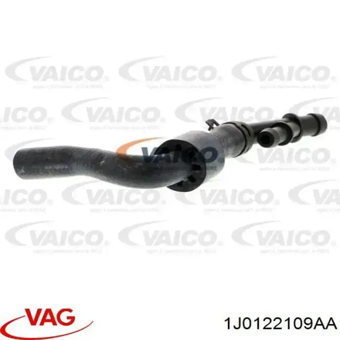 1J0122109AA VAG Mangueira inferior do tanque de expansão