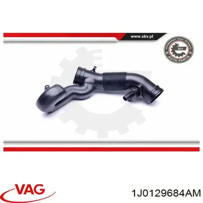 Cano derivado de ar do medidor de consumo do ar VAG 1J0129684AM preço, a partir de 42,19 USD