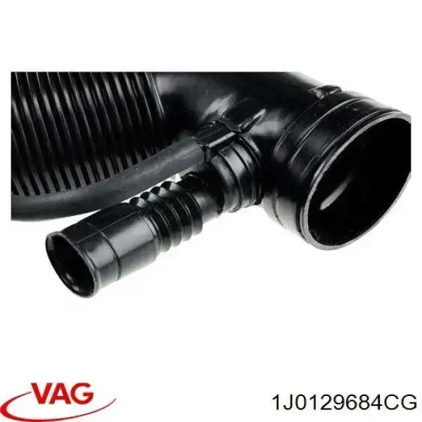 1J0129684CG VAG Cano derivado de ar do medidor de consumo do ar