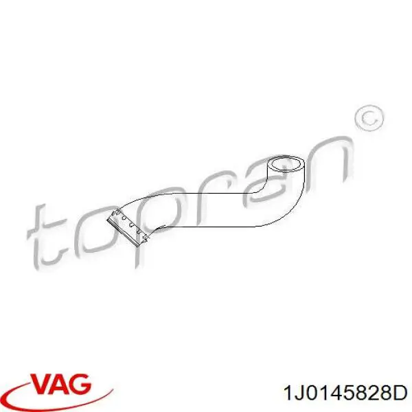 Mangueira (cano derivado) de intercooler VAG 1J0145828D preço, a partir de 37,52 USD