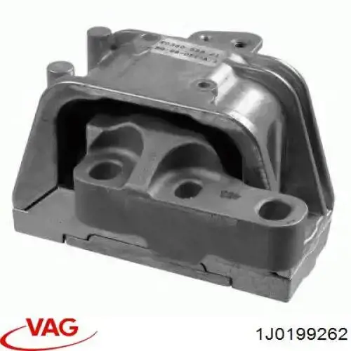 Coxim (suporte) direito de motor VAG 1J0199262