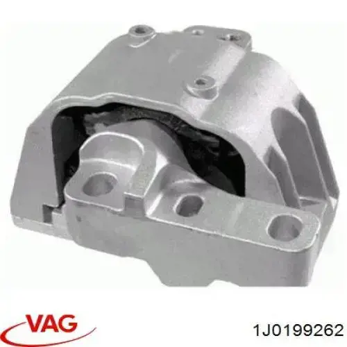 1J0199262 VAG Coxim (suporte) direito de motor