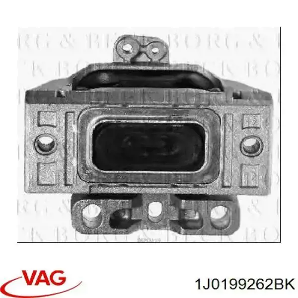 Compre 1J0199262BK VAG Coxim (suporte) direito de motor
