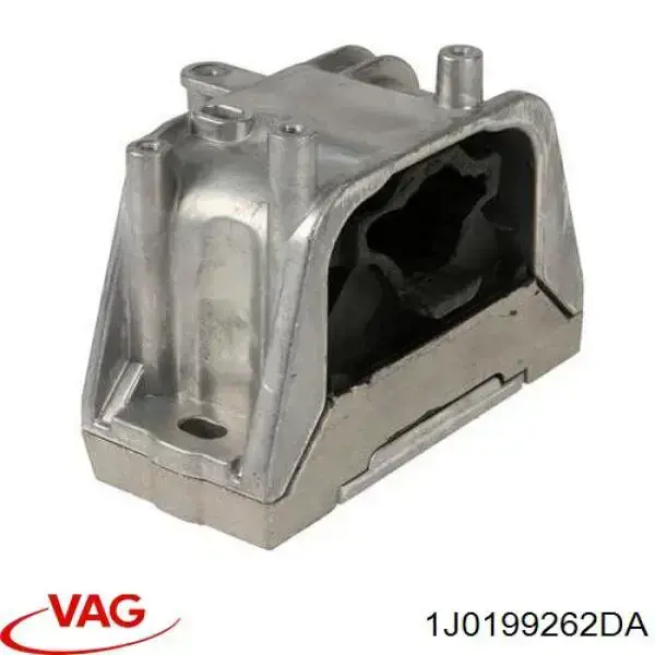 1J0199262DA VAG Coxim (suporte) direito de motor