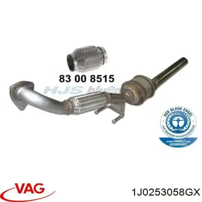 Convertidor - catalisador VAG 1J0253058GX preço, a partir de 197,10 USD