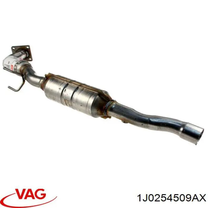 Silenciador, parte dianteira VAG 1J0254509AX preço, a partir de 3388,28 USD