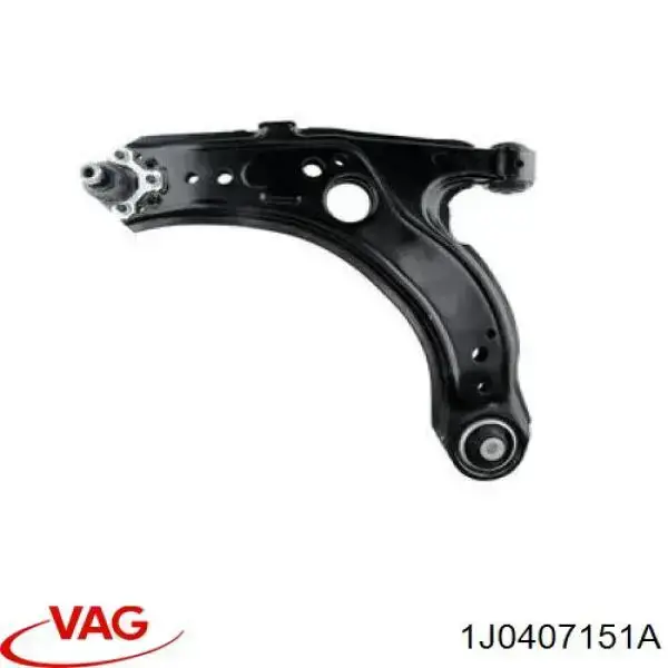 Braço oscilante inferior esquerdo/direito de suspensão dianteira VAG 1J0407151A preço, a partir de 40,07 USD