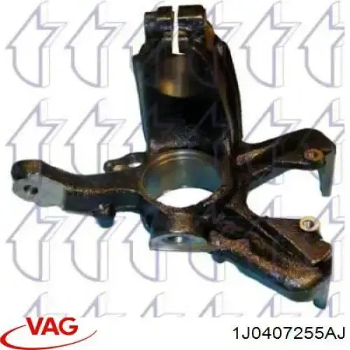 Pino moente (extremidade do eixo) dianteiro esquerdo VAG 1J0407255AJ preço, a partir de 83,43 USD