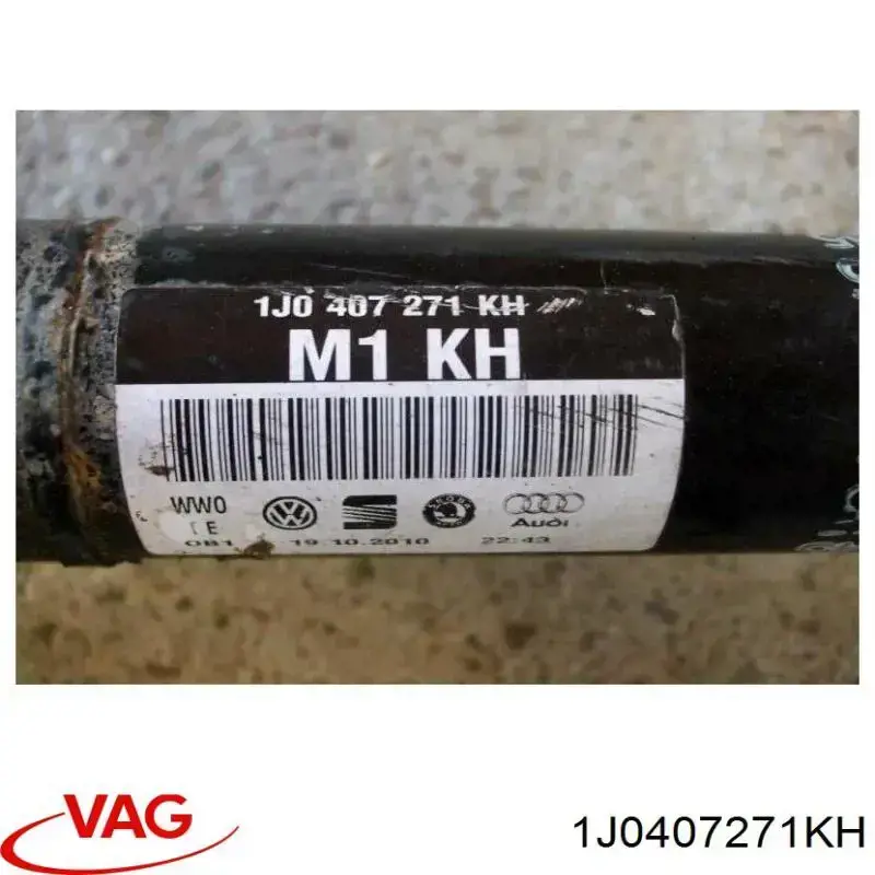 Semieixo (acionador) dianteiro esquerdo VAG 1J0407271KH preço, a partir de 87,11 USD