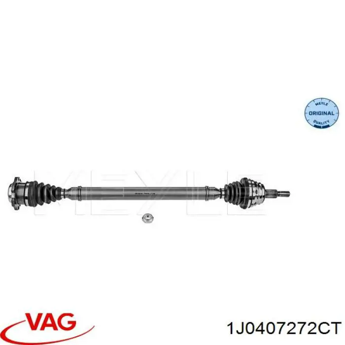 Semieixo (acionador) dianteiro direito VAG 1J0407272CT preço, a partir de 129,00 USD