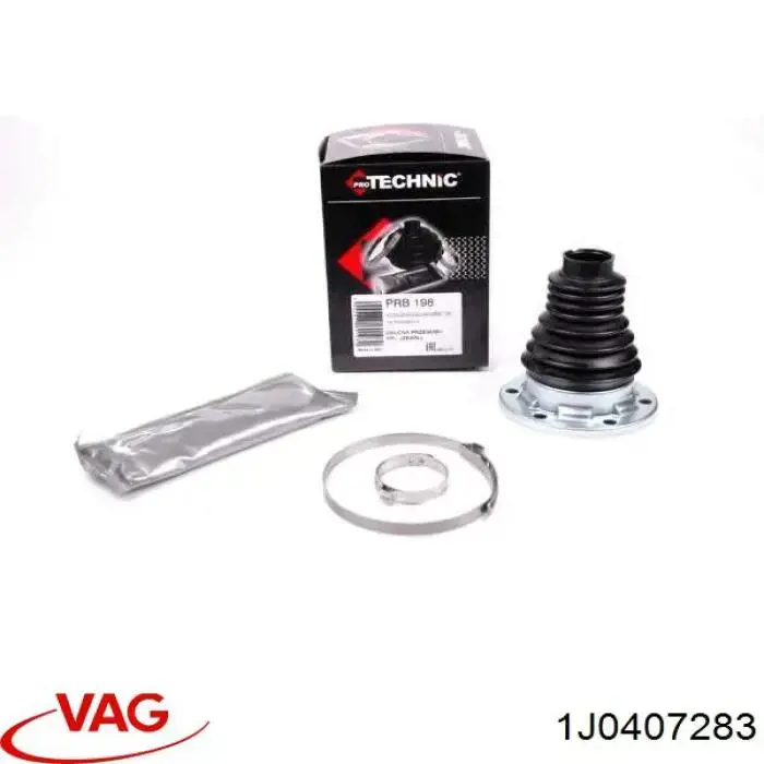 Compre 1J0407283 VAG Bota de proteção interna esquerda de junta homocinética do semieixo dianteiro