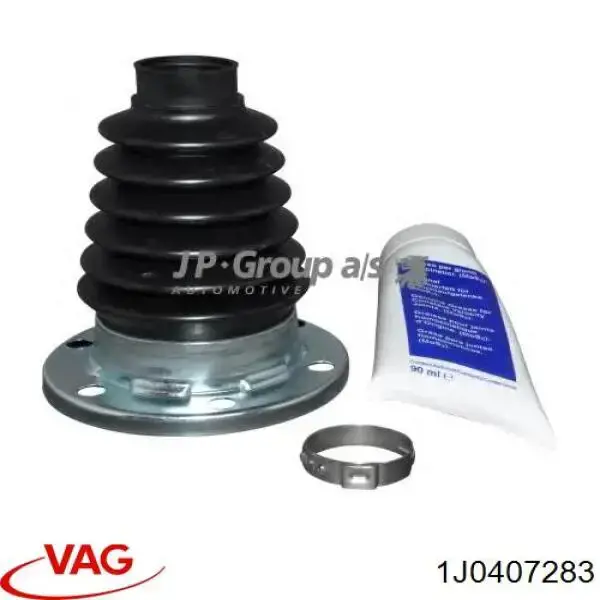 Bota de proteção interna esquerda de junta homocinética do semieixo dianteiro 1J0407283 VAG