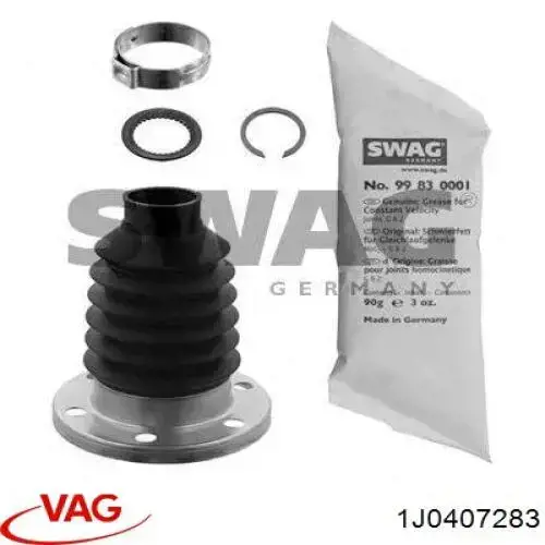 Bota de proteção interna esquerda de junta homocinética do semieixo dianteiro VAG 1J0407283 preço, a partir de 10,66 USD