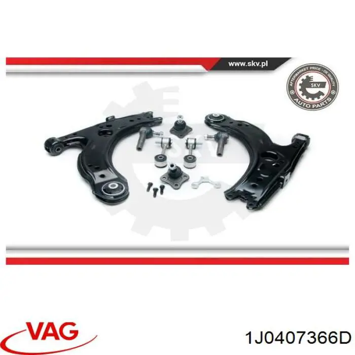 Suporte de esfera inferior direito VAG 1J0407366D preço, a partir de 11,88 USD