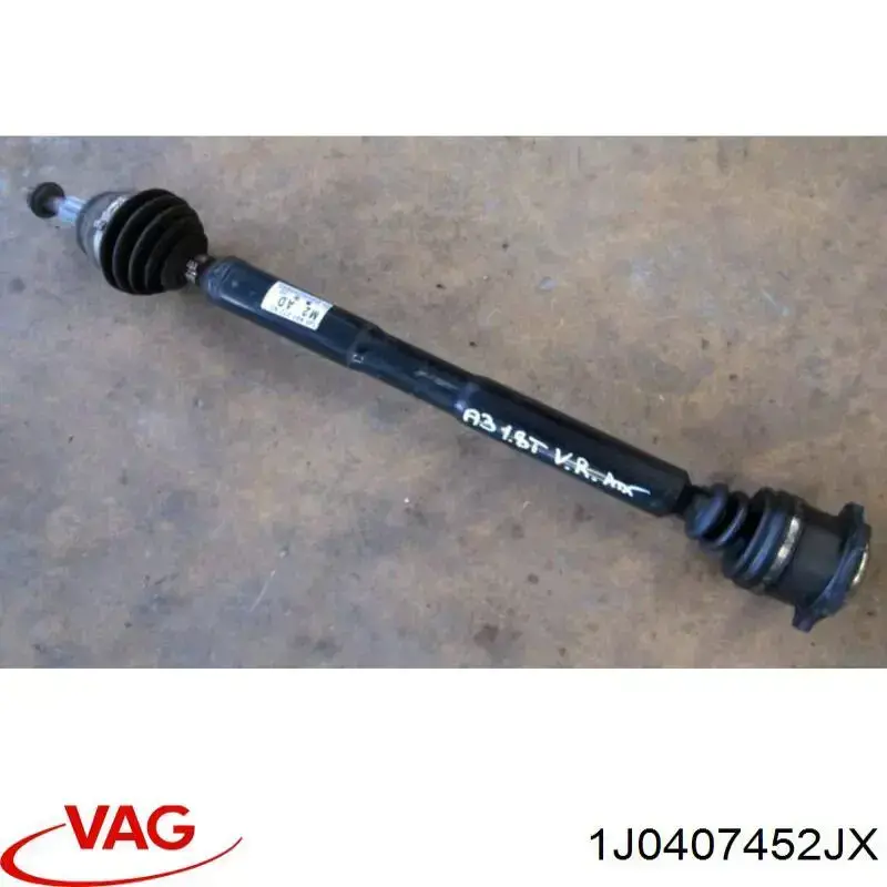 1J0407452JX VAG Semieixo (acionador) dianteiro direito