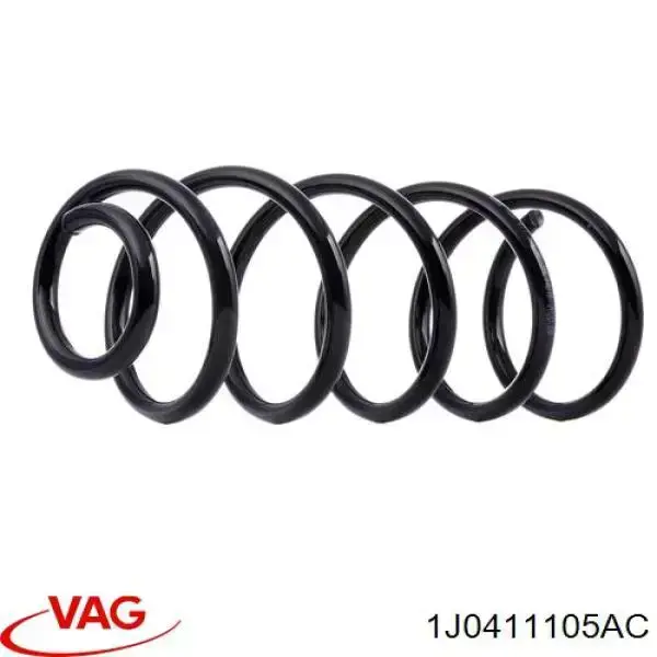 Mola dianteira VAG 1J0411105AC preço, a partir de 22,98 USD