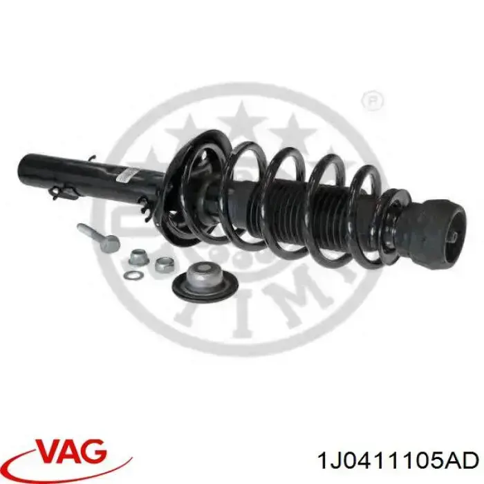 Compre 1J0411105AD VAG Mola dianteira