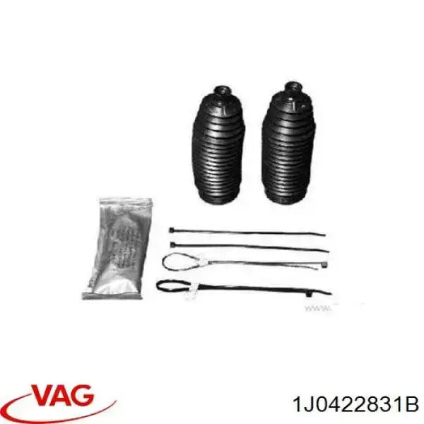 Bota de proteção do mecanismo de direção (de cremalheira) VAG 1J0422831B preço, a partir de 9,59 USD