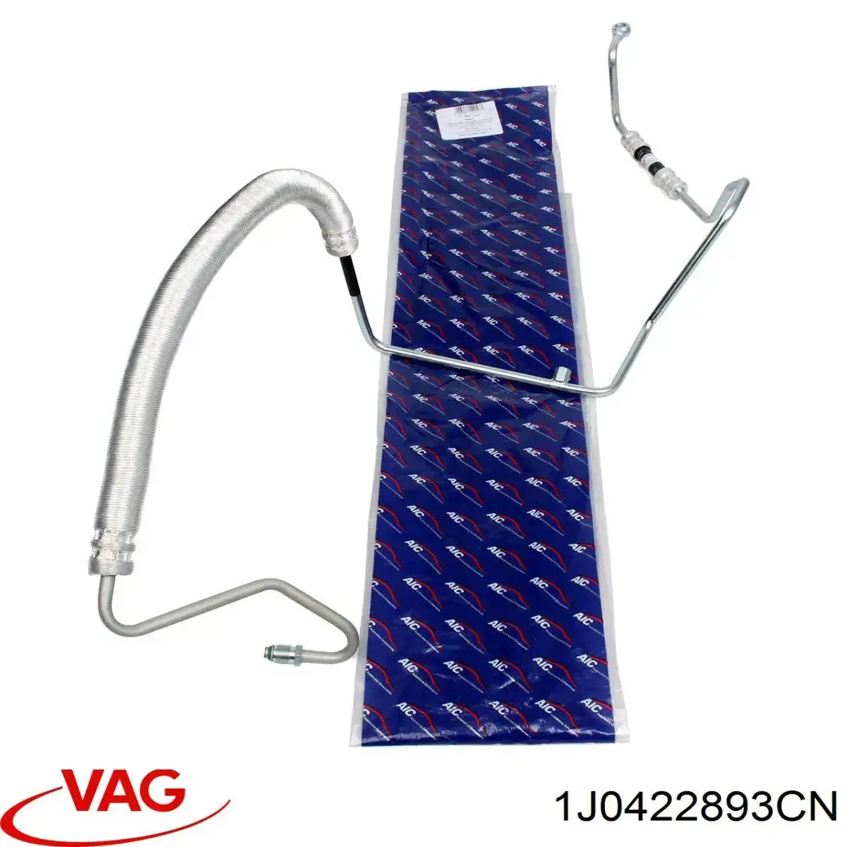 Compre 1J0422893CN VAG Mangueira da Direção hidrâulica assistida de pressão alta desde a bomba até a régua (do mecanismo)