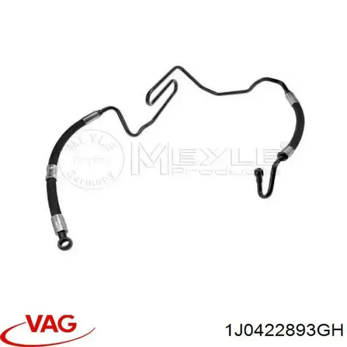 Mangueira da Direção hidrâulica assistida de pressão alta desde a bomba até a régua (do mecanismo) VAG 1J0422893GH preço, a partir de 108,93 USD