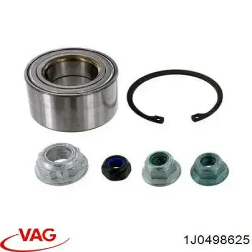 Rolamento de cubo dianteiro VAG 1J0498625 preço, a partir de 27,81 USD
