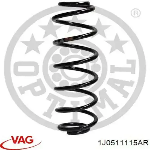 Compre 1J0511115AR VAG Mola traseira
