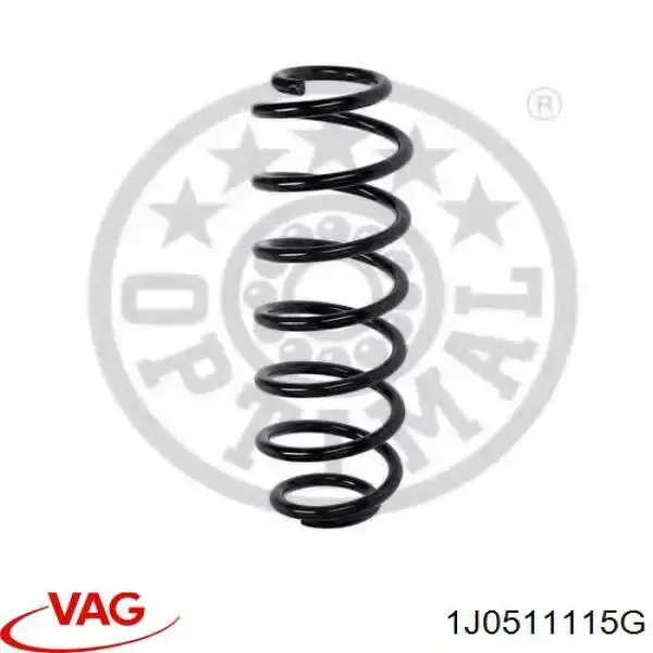 Mola traseira VAG 1J0511115G preço, a partir de 66,01 USD
