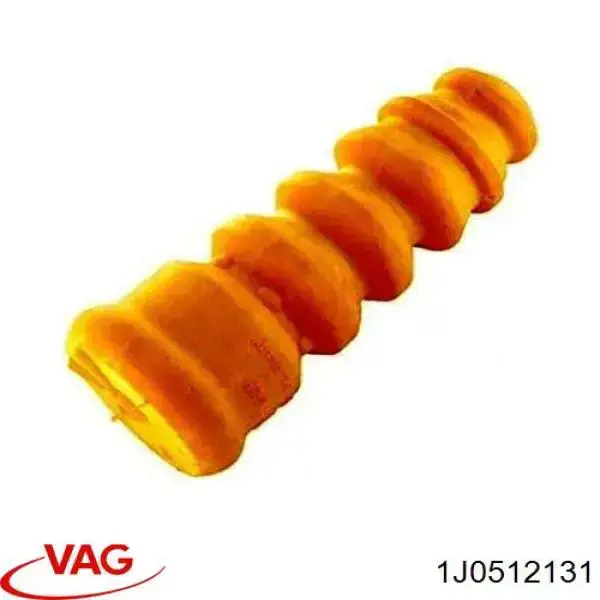 1J0512131 VAG Pára-choque (grade de proteção) de amortecedor traseiro