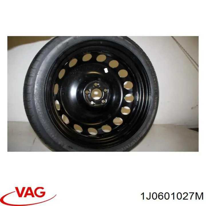 1J0601027M VAG Discos de roda de aço (estampados)