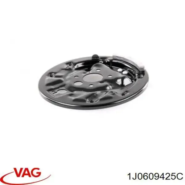 Disco de suporte de tambor do freio traseiro esquerdo VAG 1J0609425C preço, a partir de 30,61 USD