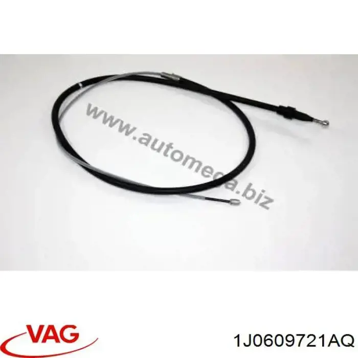 Cabo traseiro direito/esquerdo do freio de estacionamento VAG 1J0609721AQ preço, a partir de 18,26 USD