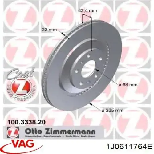 Tubo do freio traseiro direito VAG 1J0611764E preço, a partir de 47,09 USD