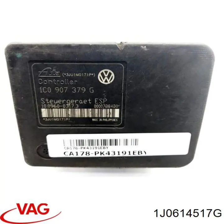Unidade hidráulico de controlo ABS VAG 1J0614517G preço, a partir de 91,94 USD