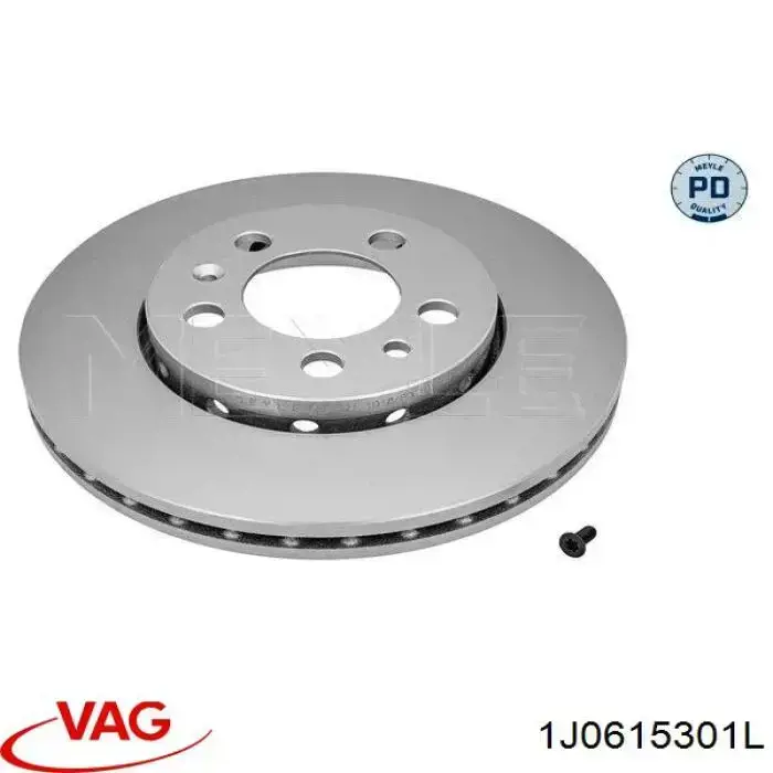 Compre 1J0615301L VAG Disco do freio dianteiro