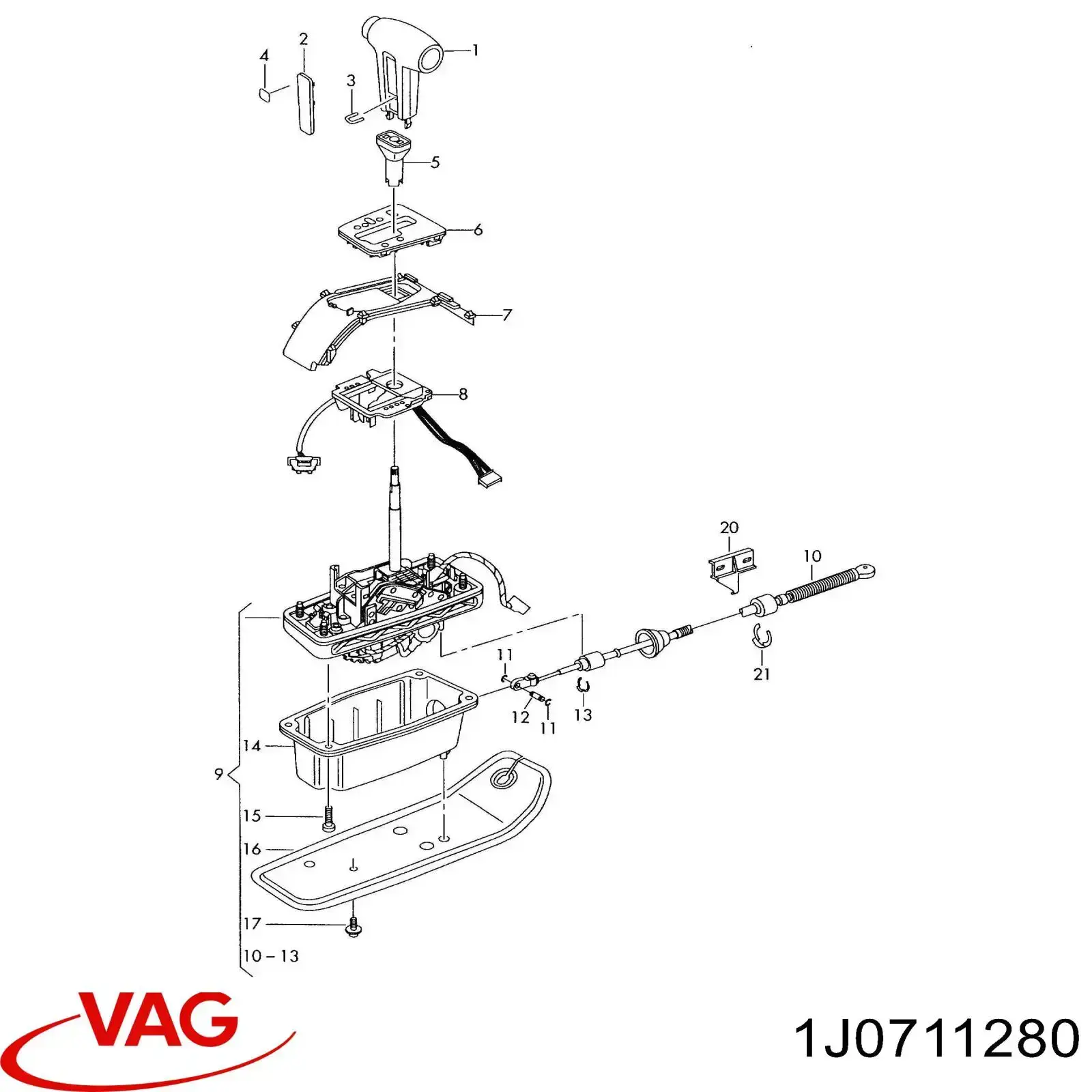  VAG 1J0711280 preço, a partir de 8,66 USD