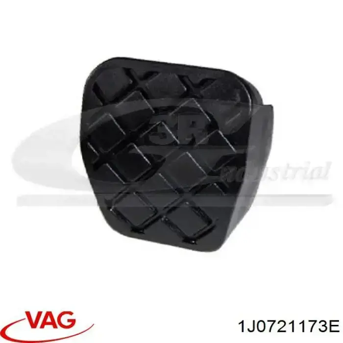 1J0721173E VAG Placa sobreposta de pedal do freio