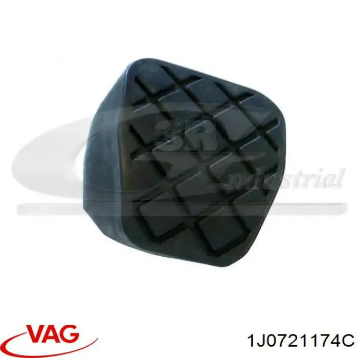 Compre 1J0721174C01C VAG Placa sobreposta de pedal de embraiagem