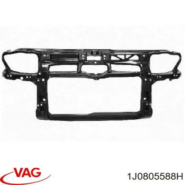 Compre 1J0805588H VAG Suporte do radiador montado (painel de montagem de fixação das luzes)