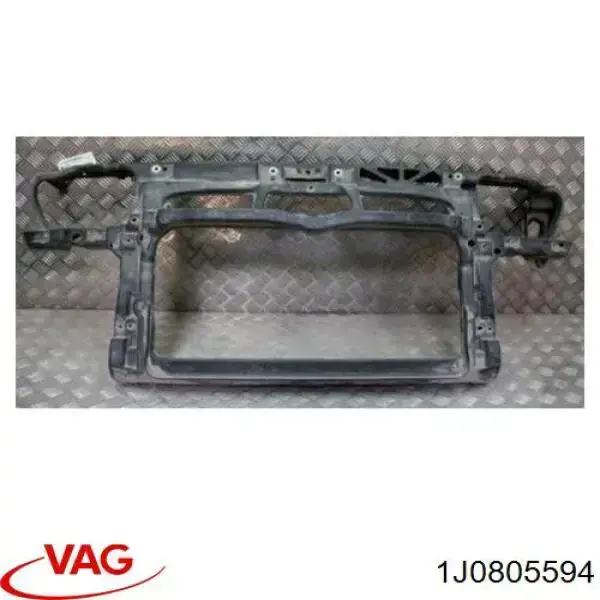 1J0805594 VAG Suporte do radiador montado (painel de montagem de fixação das luzes)