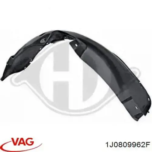 Compre 1J0809962F VAG Guarda-barras direito do pára-lama dianteiro