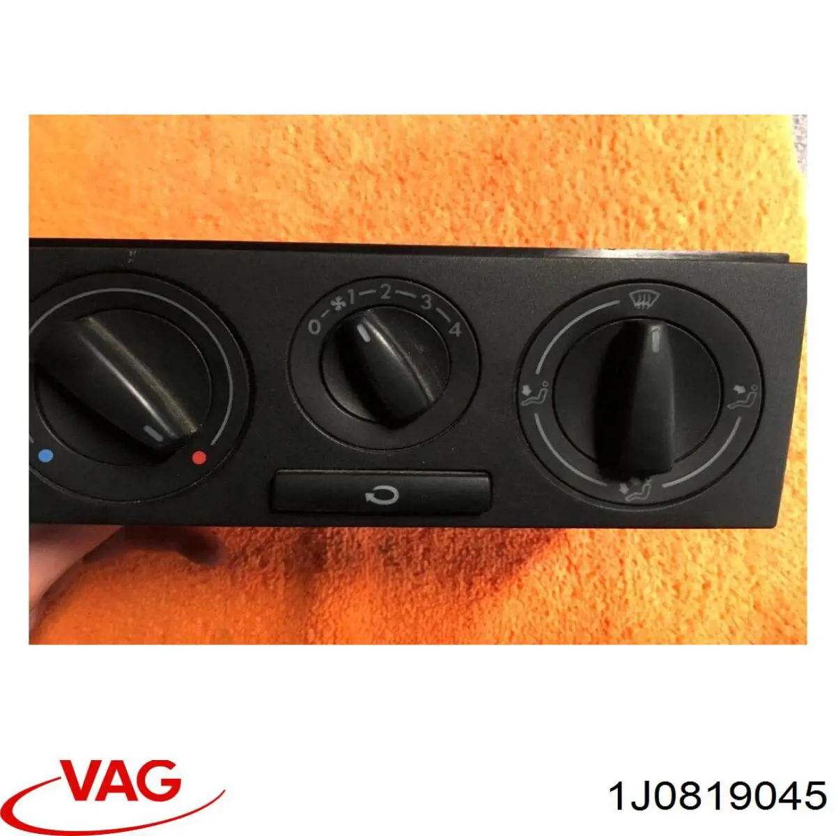 Unidade de controlo dos modos de aquecimento/condicionamento VAG 1J0819045E01C preço, a partir de 47,11 USD