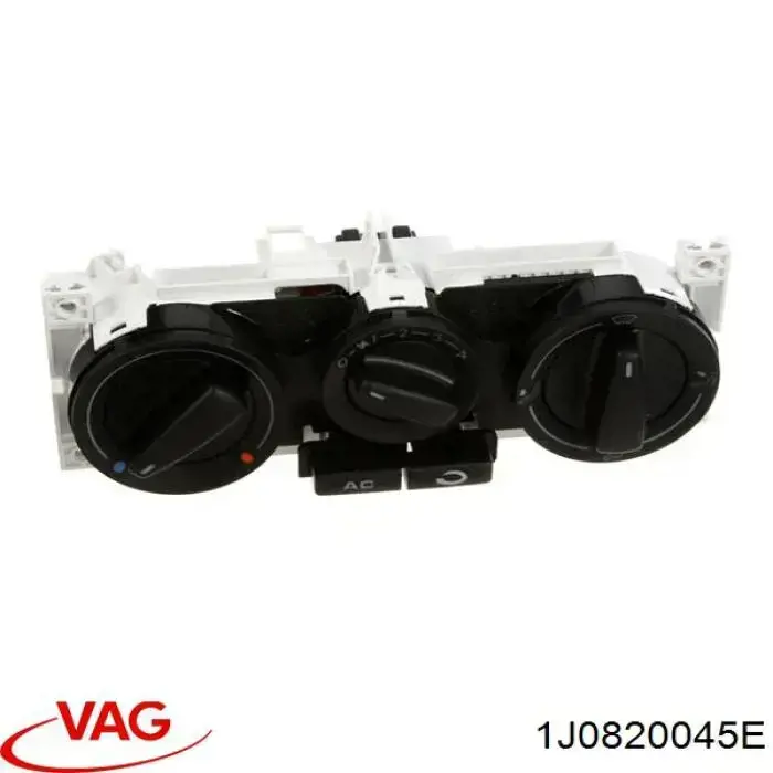 1J0820045E VAG Unidade de controlo dos modos de aquecimento/condicionamento