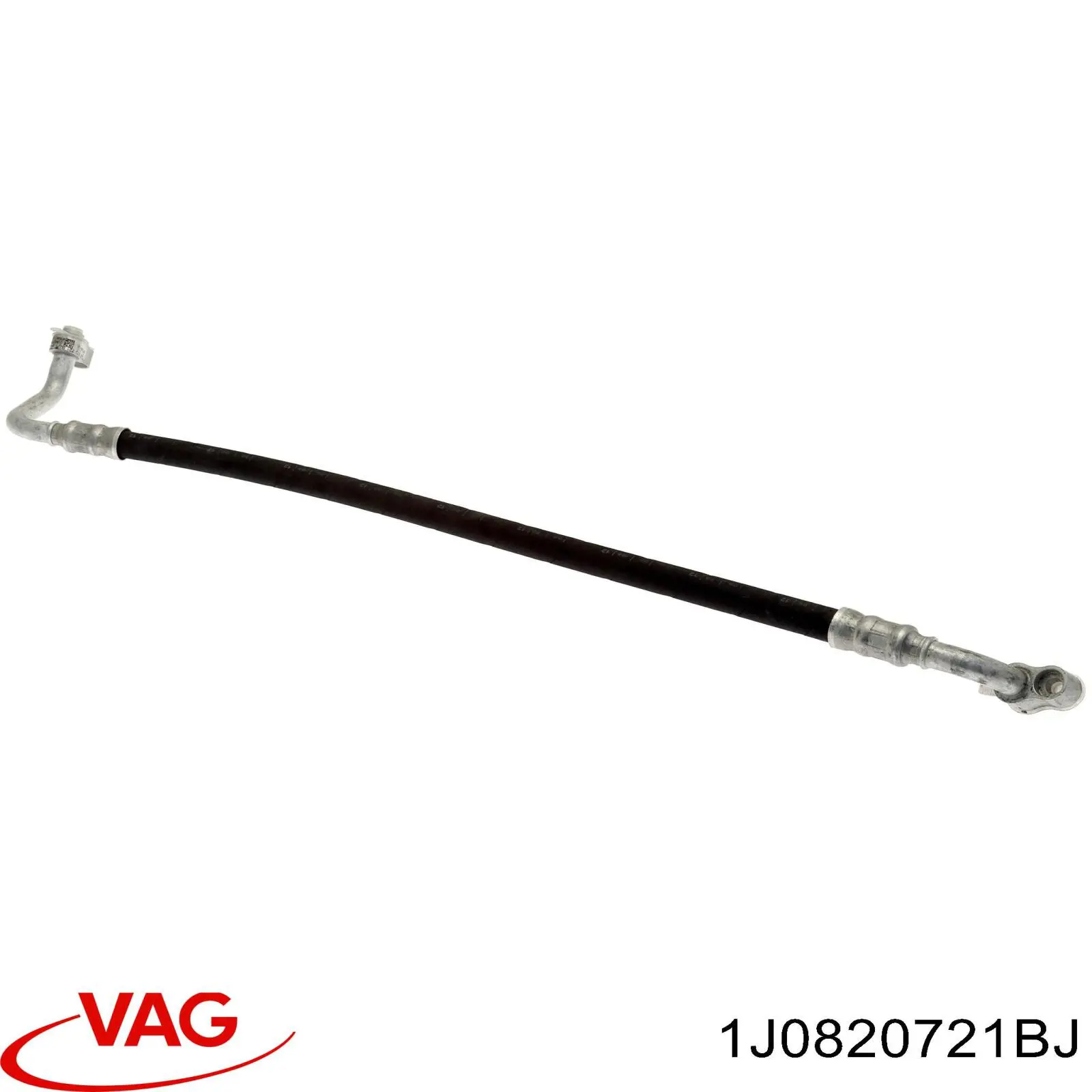 1J0820721BJ VAG Mangueira de aparelho de ar condicionado, desde o compressor até o radiador