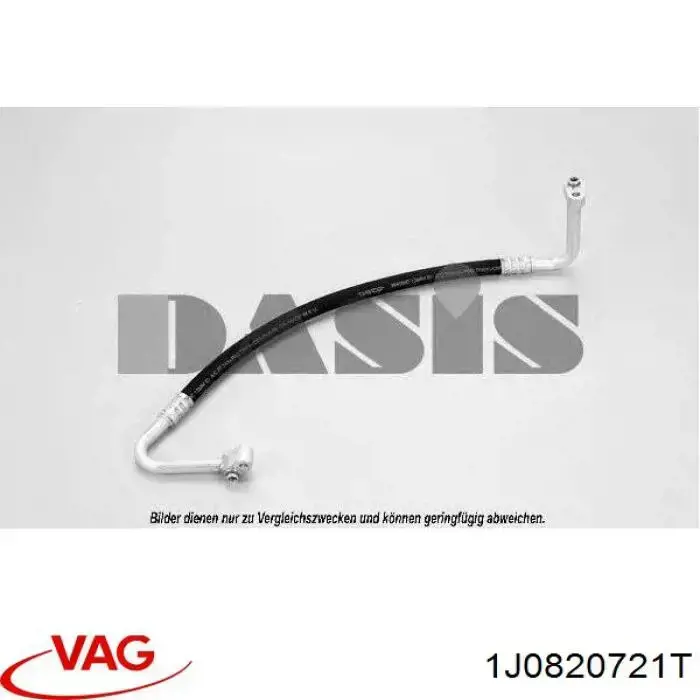 Mangueira de aparelho de ar condicionado, desde o compressor até o radiador VAG 1J0820721T preço, a partir de 76,07 USD