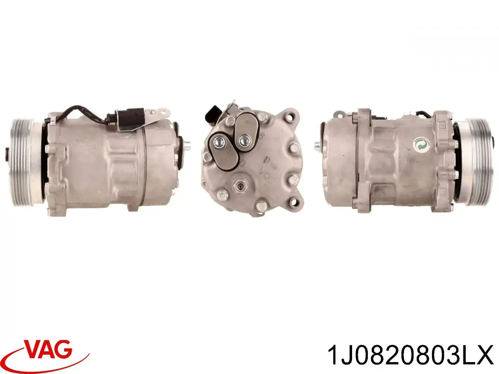 Compressor de aparelho de ar condicionado VAG 1J0820803LX preço, a partir de 79,56 USD