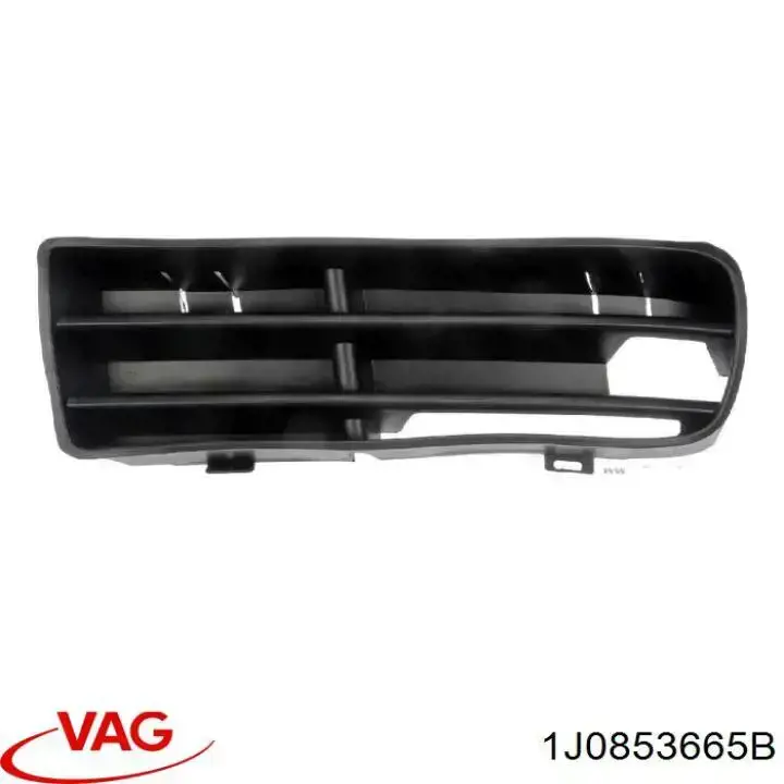 Compre 1J0853665B VAG Grelha esquerda do pára-choque dianteiro