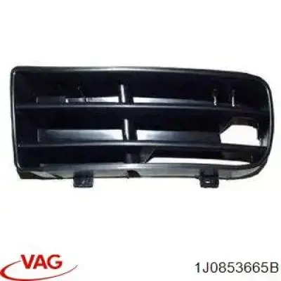 Grelha esquerda do pára-choque dianteiro VAG 1J0853665B preço, a partir de 7,02 USD