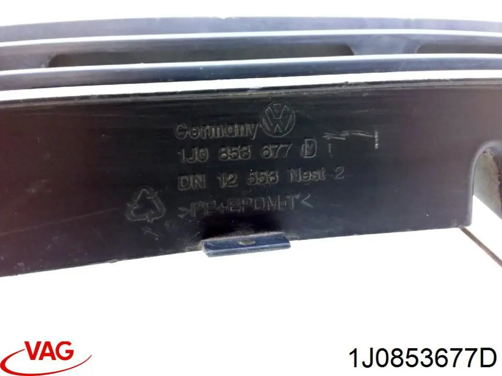 Grelha central do pára-choque dianteiro VAG 1J0853677D preço, a partir de 17,25 USD