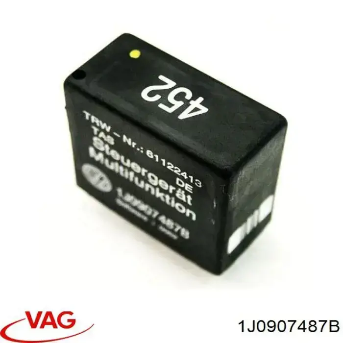 1J0907487D VAG Relê da Centralina eletrônica do volante de direção